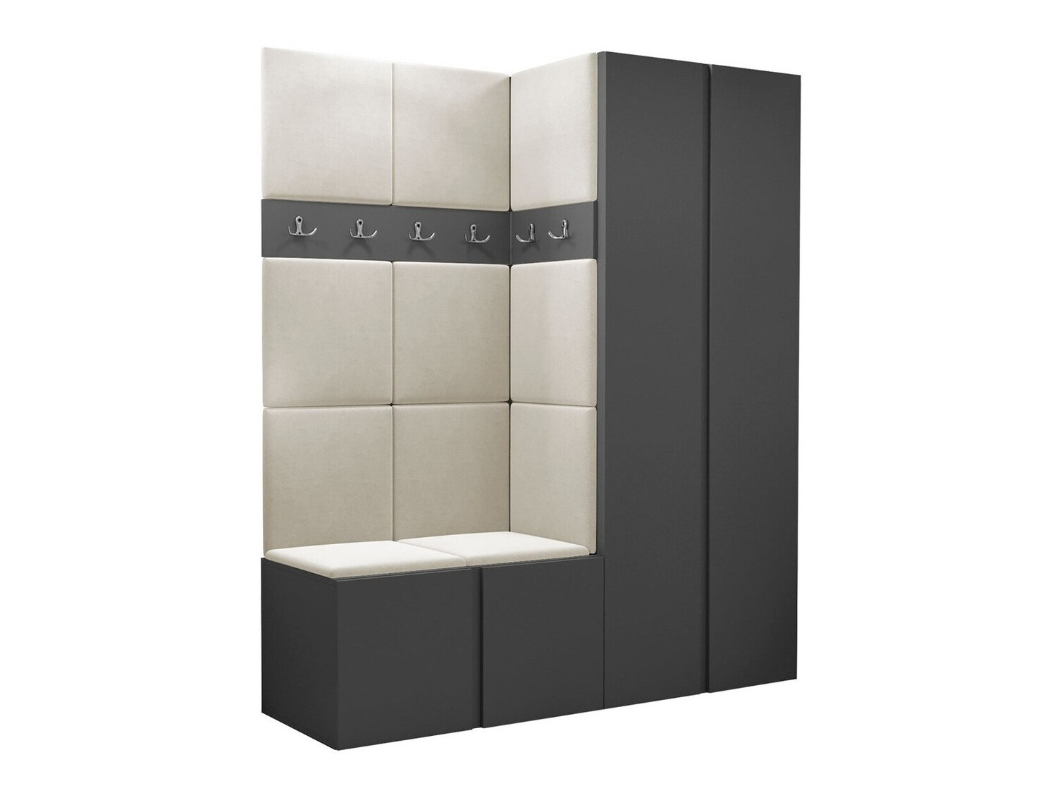 Прихожая Hartford 266 (Графит)