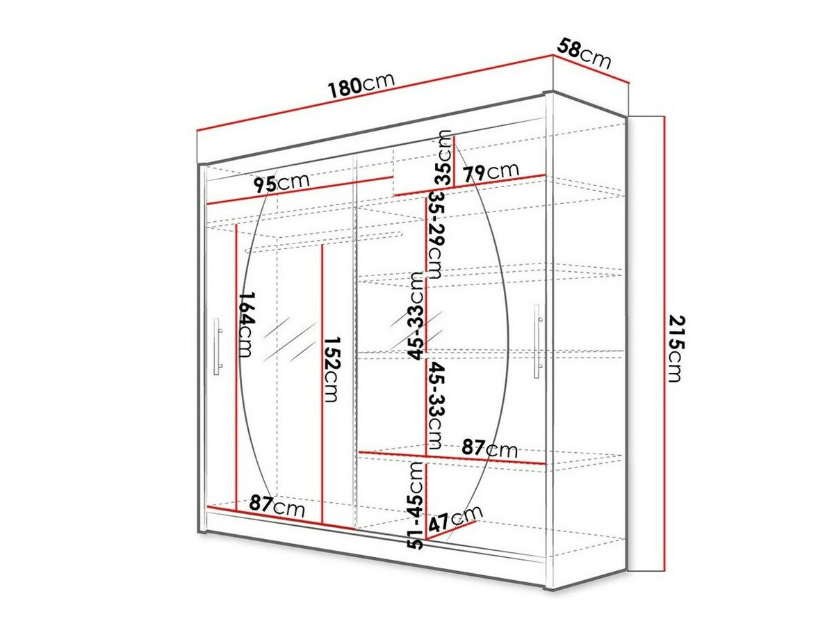 Skapis Closico 102 (Sonomas ozols)