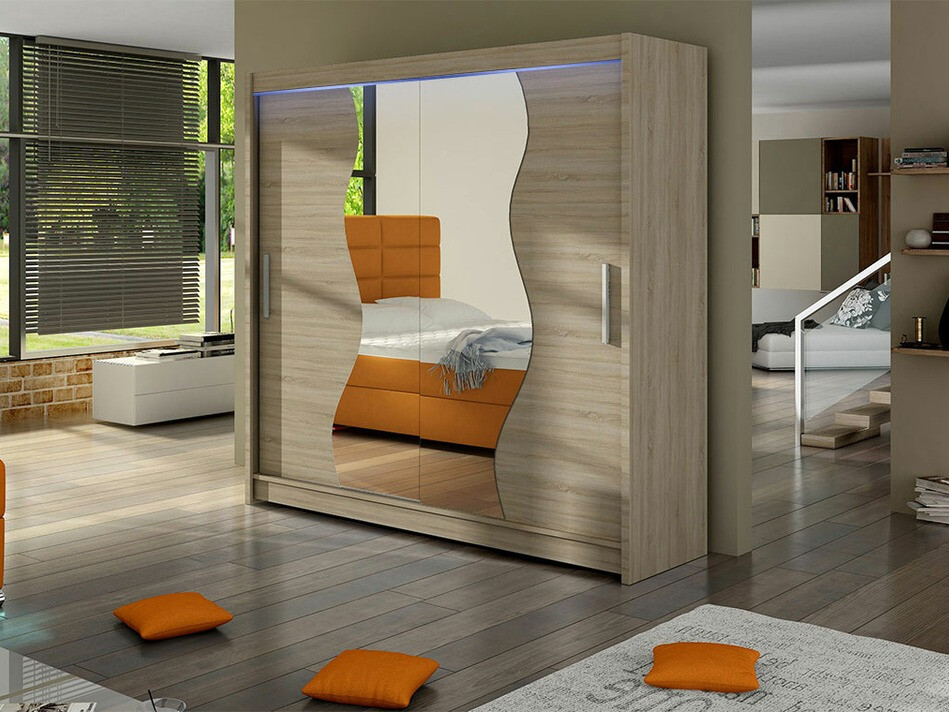 Skapis Closico 126 (Sonomas ozols)