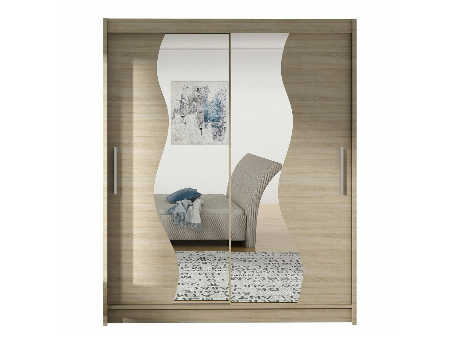 Skapis Closico 134 (Sonomas ozols)