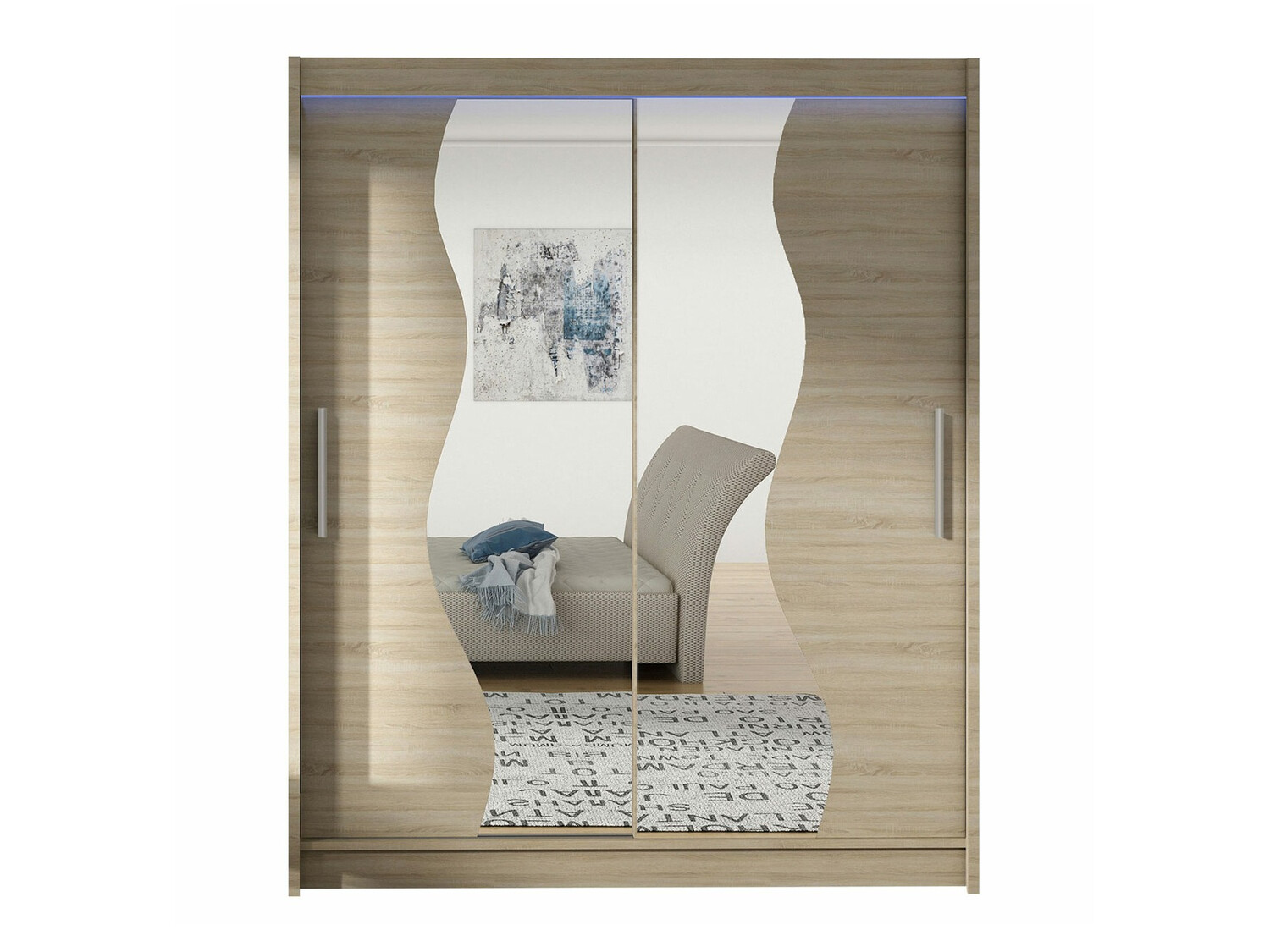 Skapis Closico 134 (Sonomas ozols)