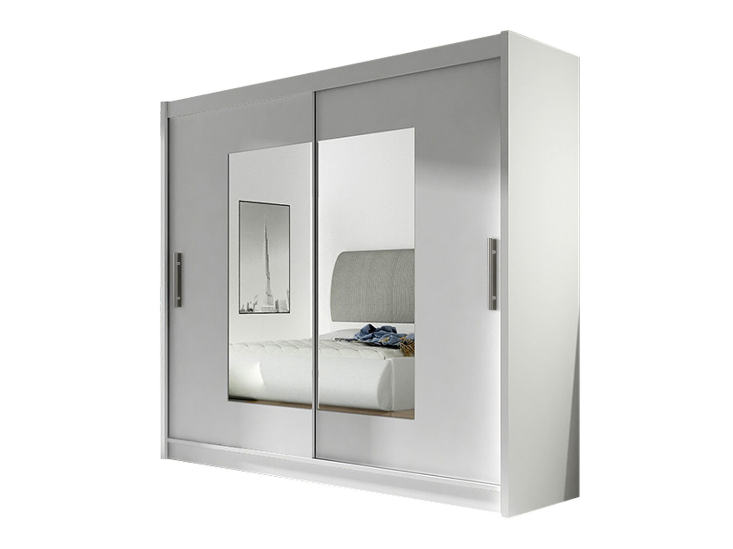 Skapis Closico Pallor VII (Balts)
