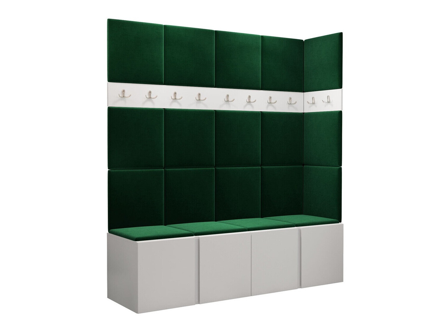 Priekšnama komplekts Hartford 265 (Balts)