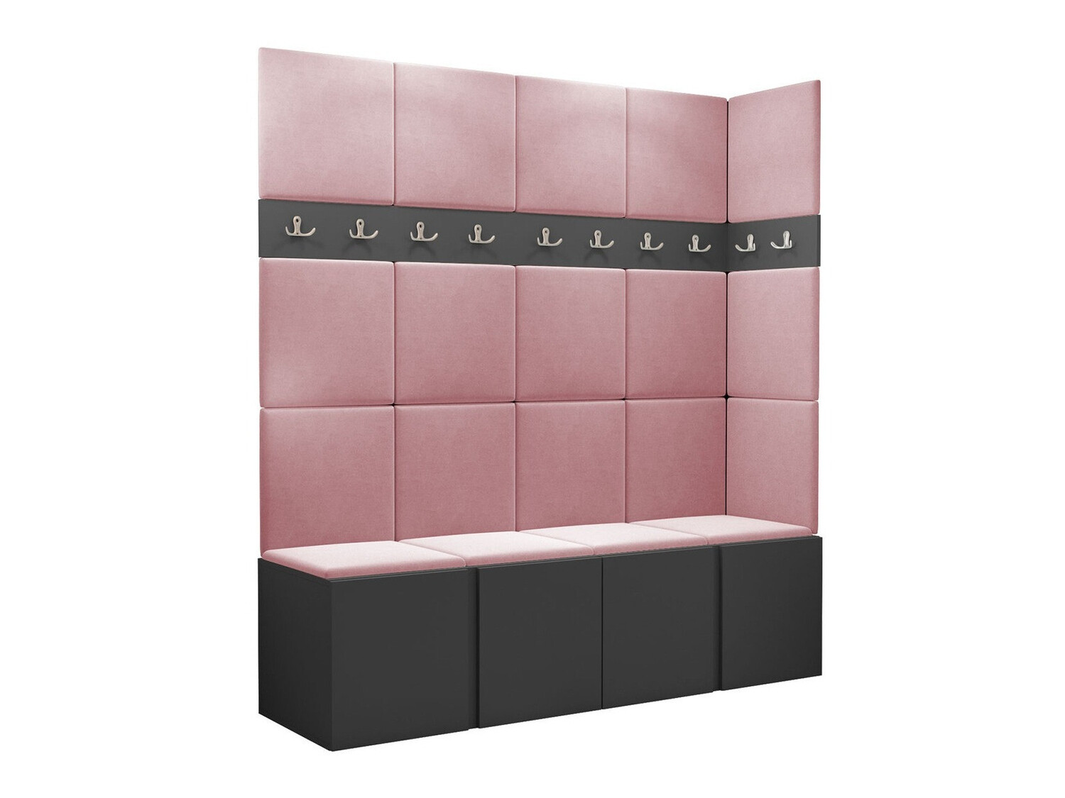 Priekšnama komplekts Hartford 265 (Grafīts)