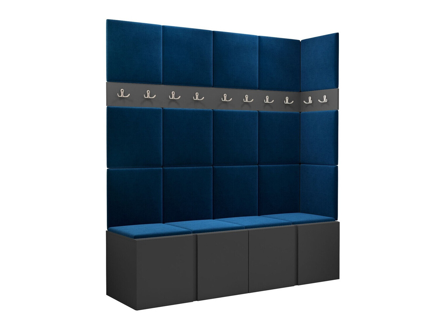 Priekšnama komplekts Hartford 265 (Grafīts)