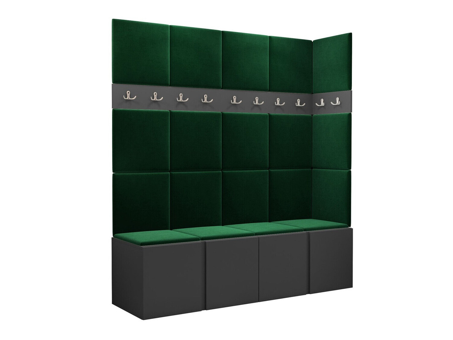 Priekšnama komplekts Hartford 265 (Grafīts)