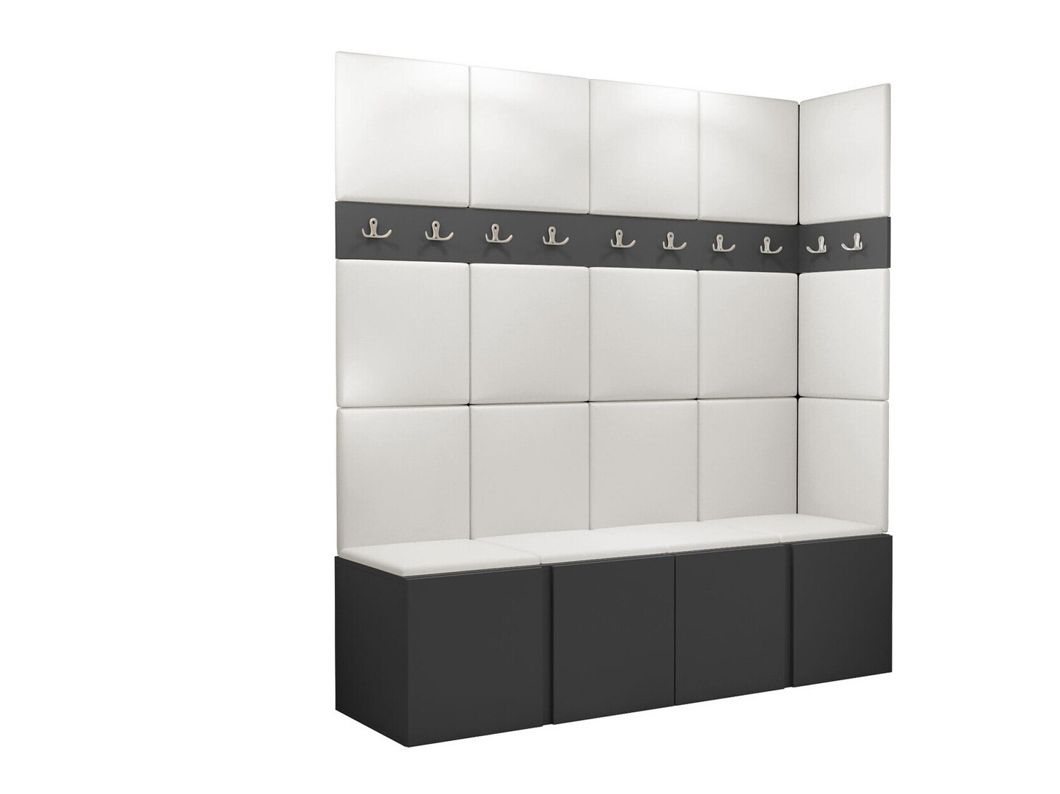 Priekšnama komplekts Hartford 265 (Grafīts)