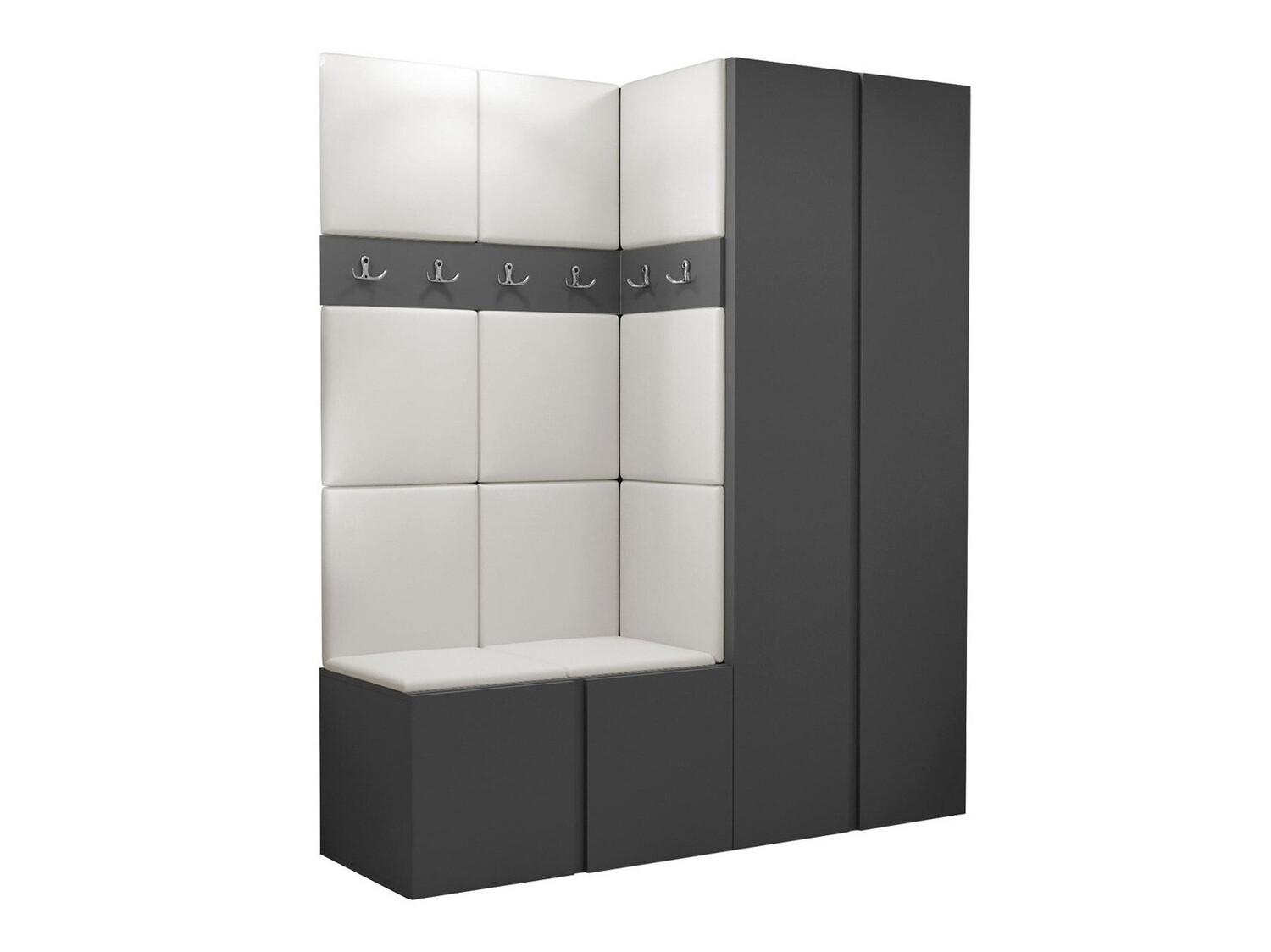 Priekšnama komplekts Hartford 266 (Grafīts)