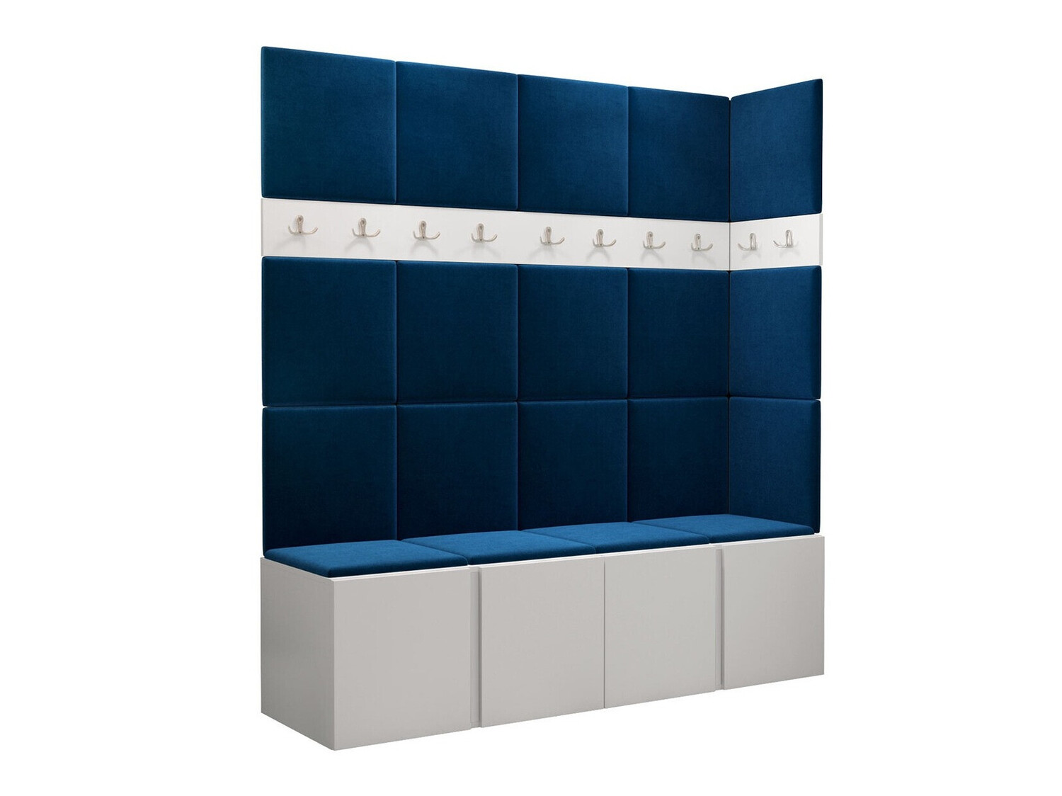 Priekšnama komplekts Pinis II (Balts)