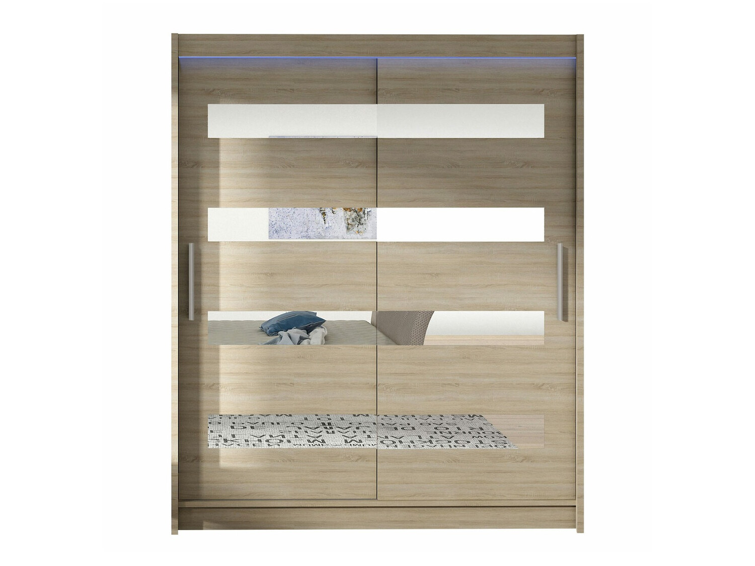 Skapis Closico 136 (Sonomas ozols)