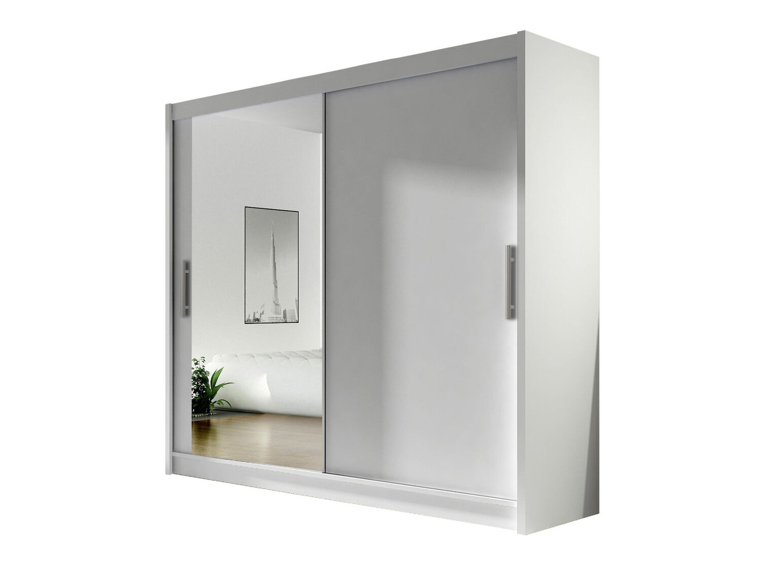 Skapis Closico Pallor VI (Balts)