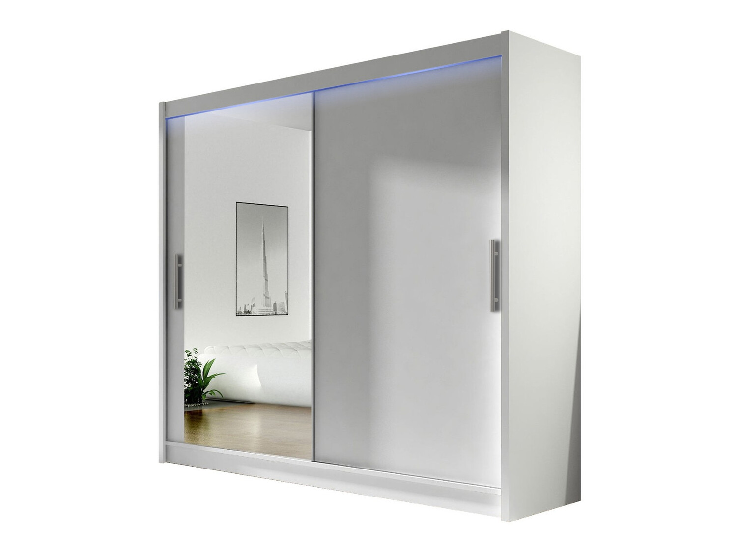 Skapis Closico Pallor VI (Balts)