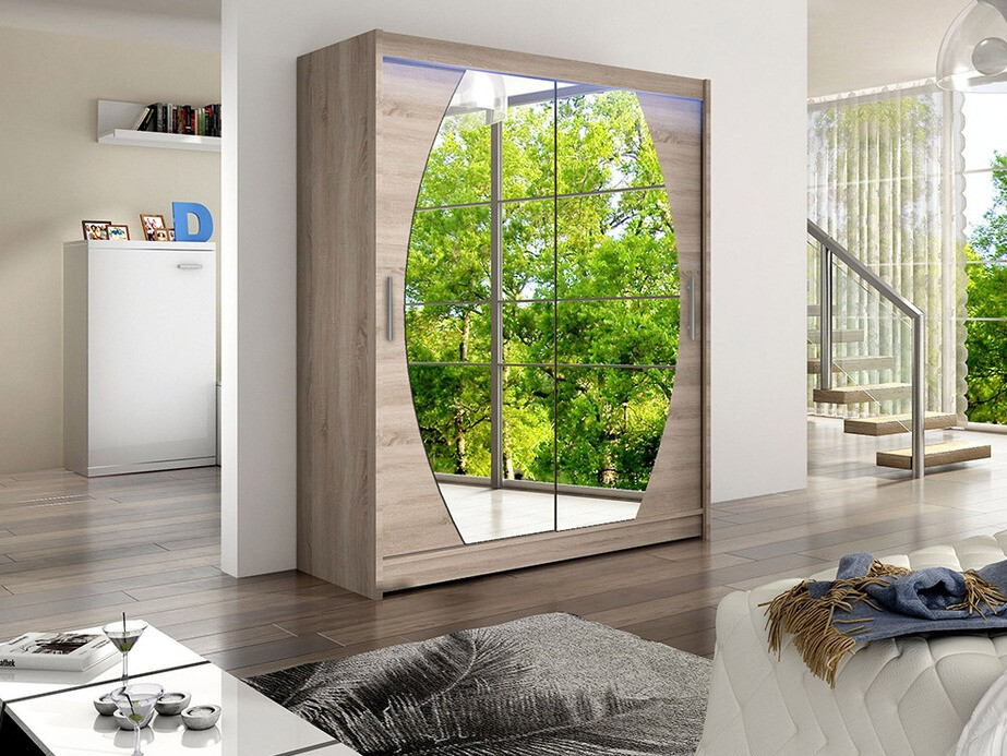 Skapis Closico 121 (Trifele ozols)