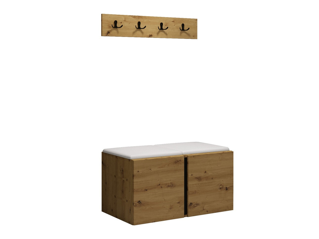 Прихожая Hartford 275 (Экокожа кожа Soft 017)