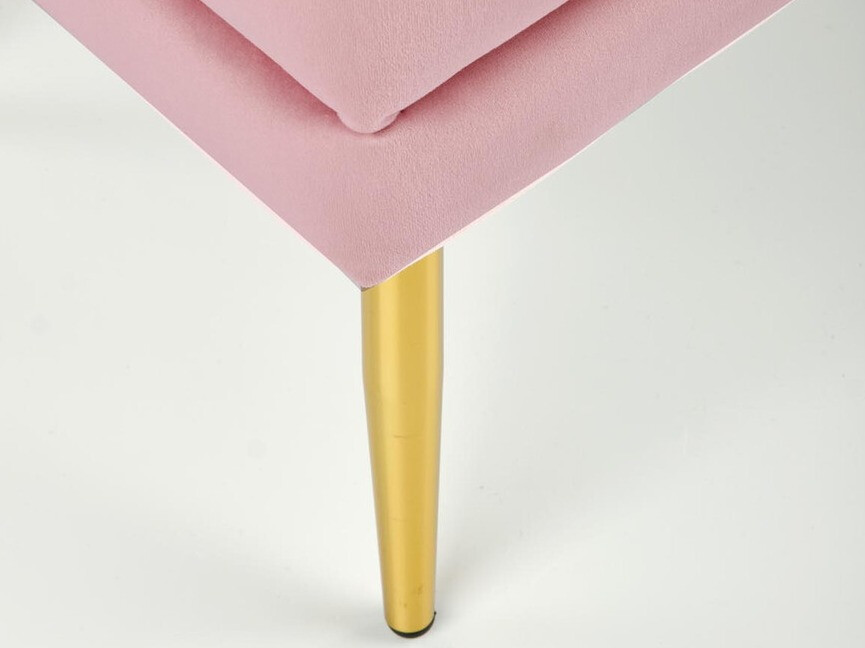 Mīkstais sols Houston 1255 (Tumši rozā + Zelta)