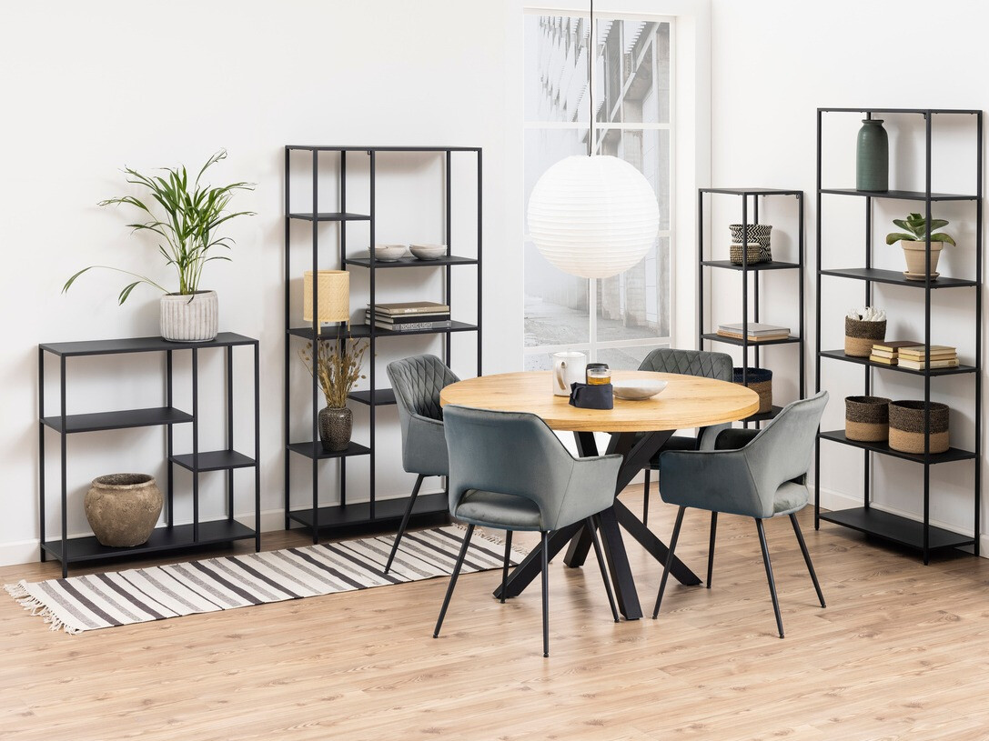 Plaukts Norsica Teruva 103 (Melns)