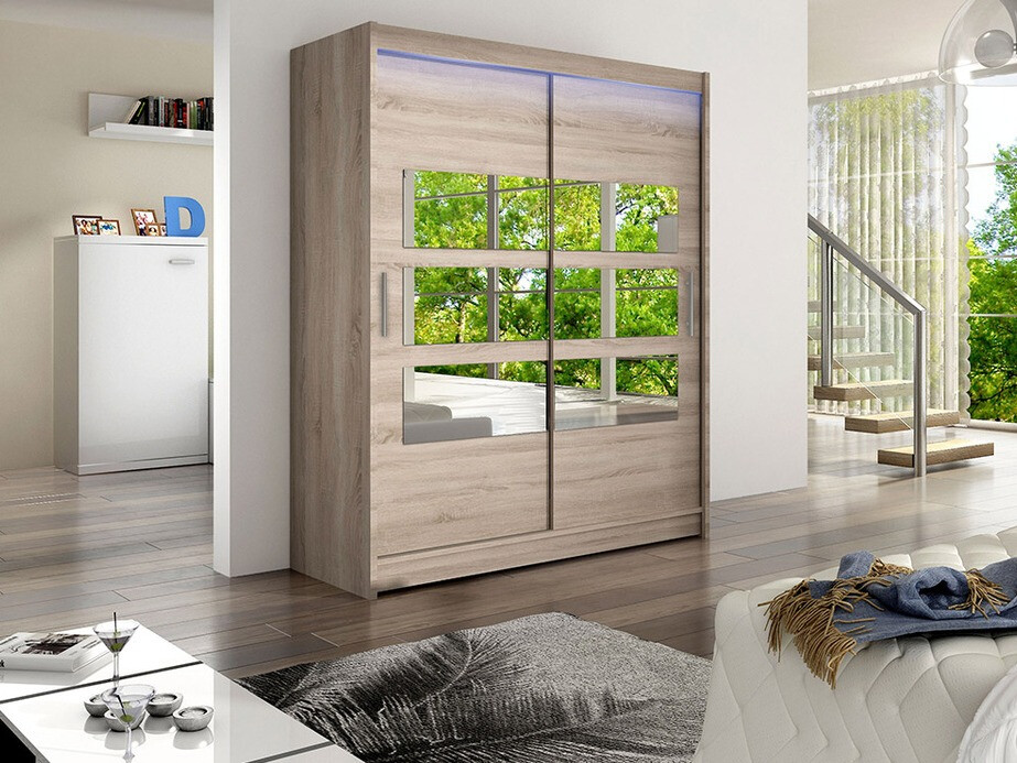 Skapis Closico 157 (Trifele ozols)