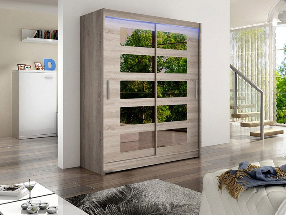 Skapis Closico 114 (Trifele ozols)