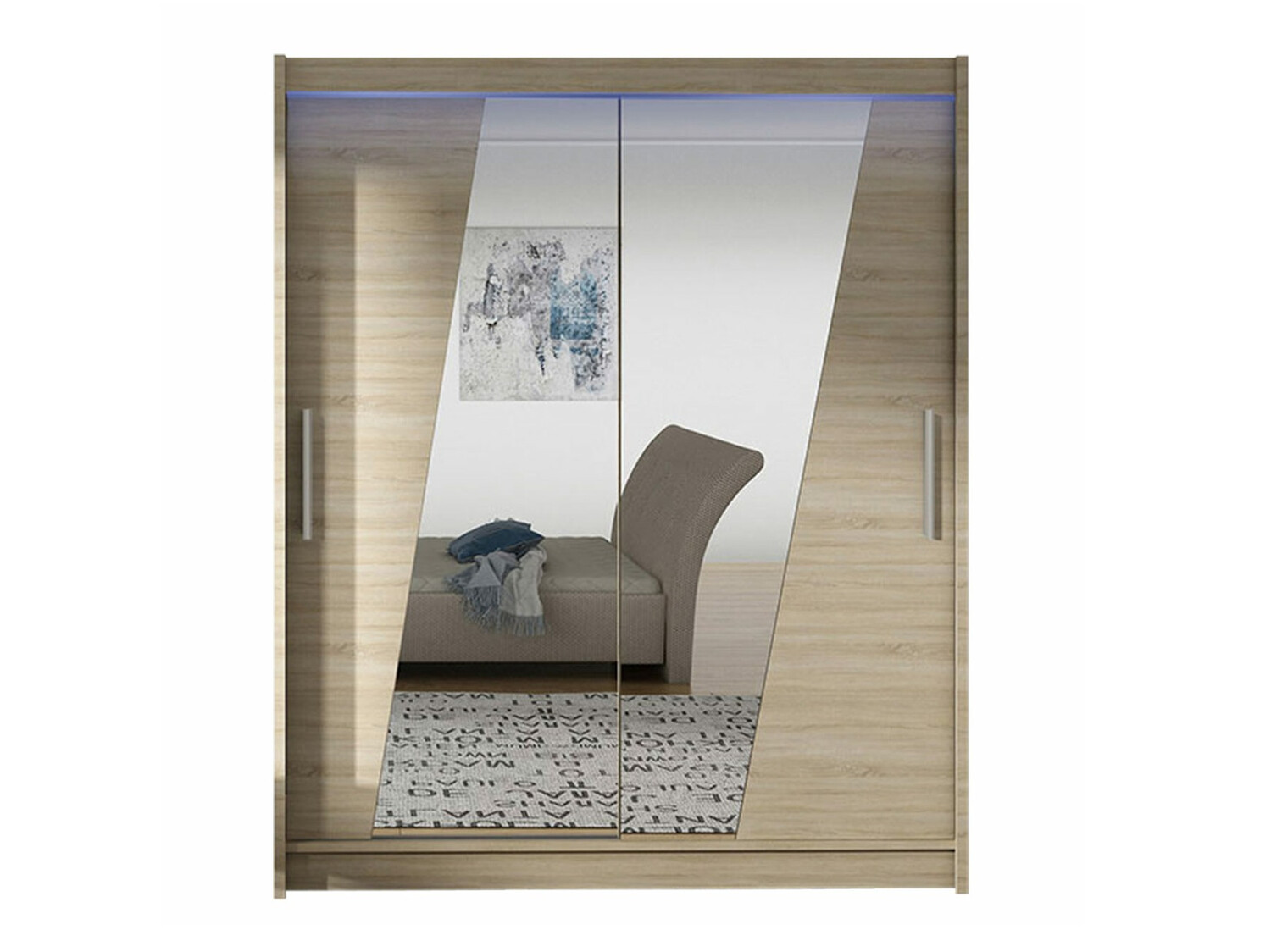 Skapis Closico 155 (Sonomas ozols)