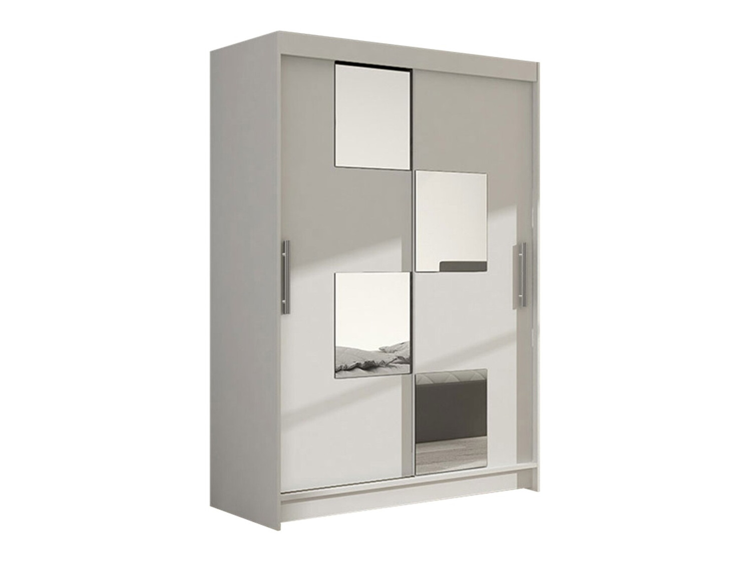 Skapis Closico Pacron III (Balts)
