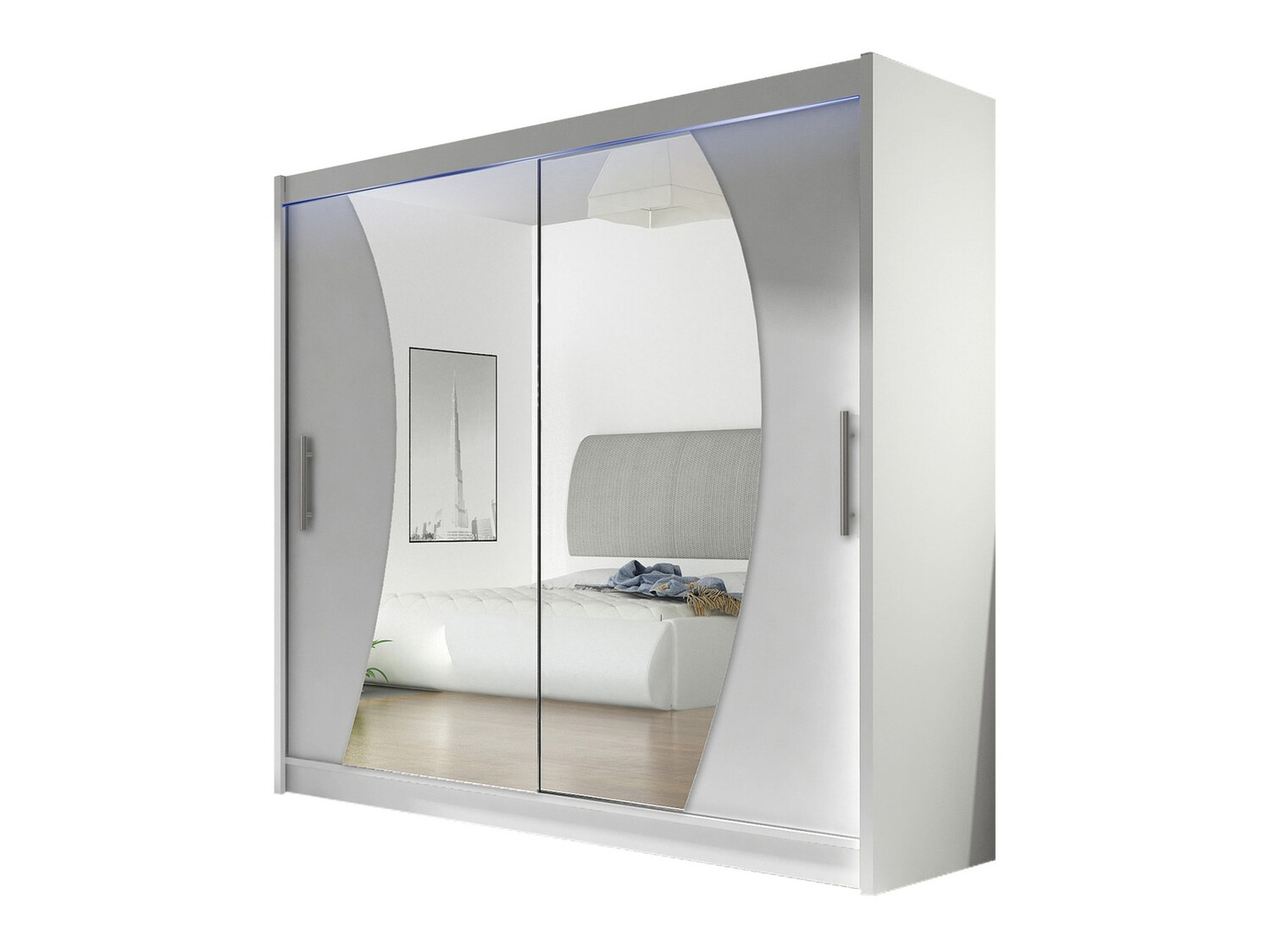 Skapis Closico Pallor IX (Balts)