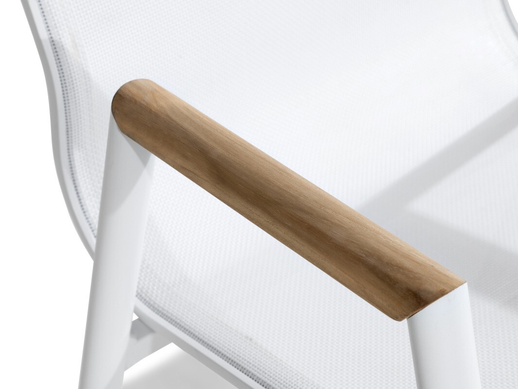 Dārza krēsls deNoord 271 (Balts)