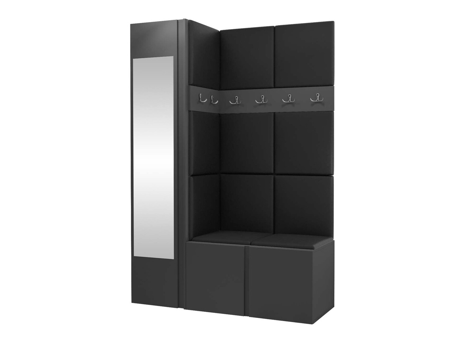 Прихожая Hartford 277 (Экокожа кожа Soft 011)