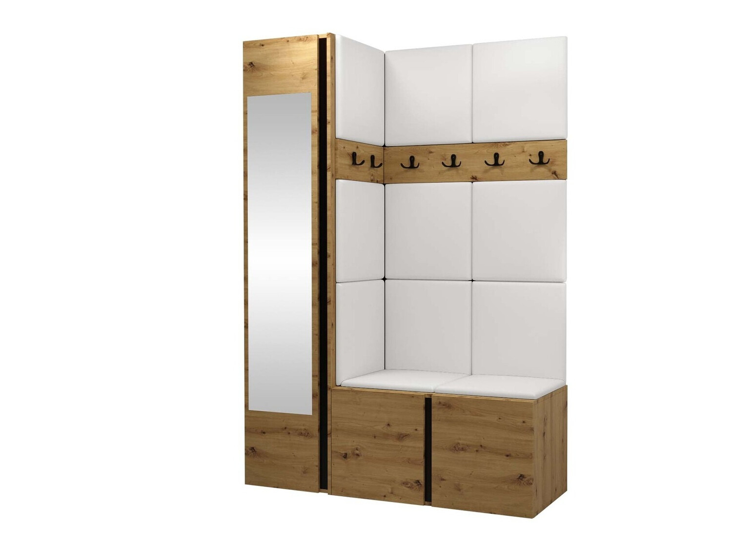 Прихожая Hartford 277 (Экокожа кожа Soft 017)