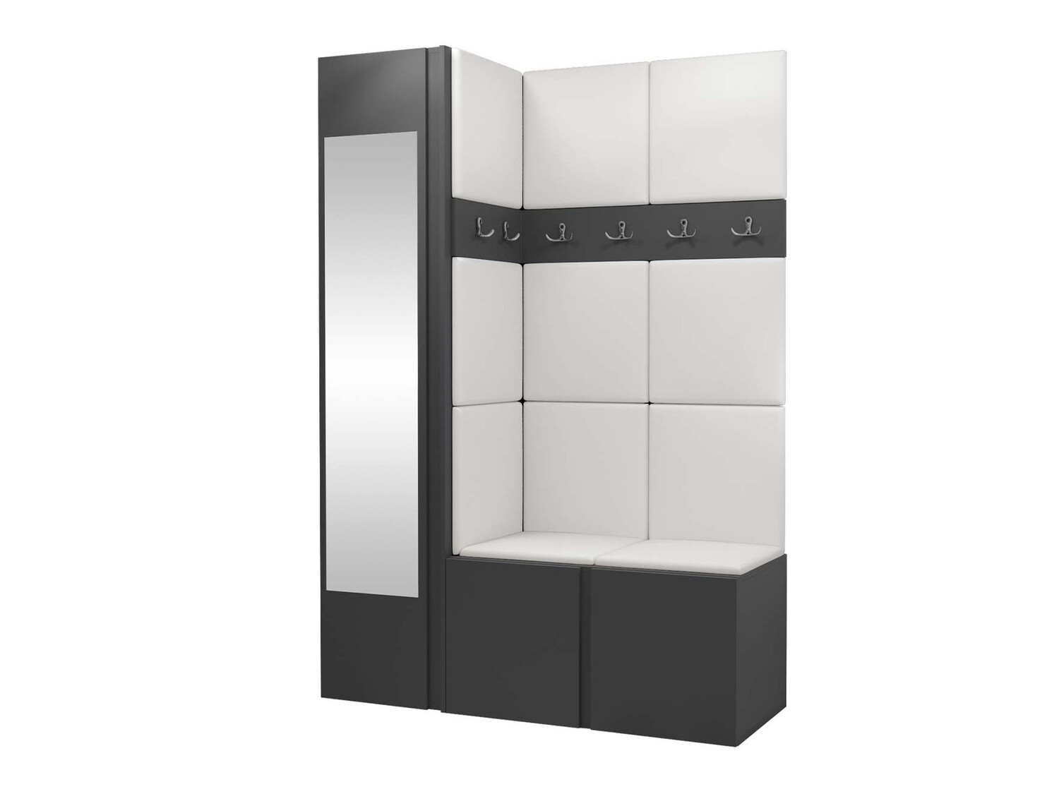 Прихожая Hartford 277 (Экокожа кожа Soft 017)