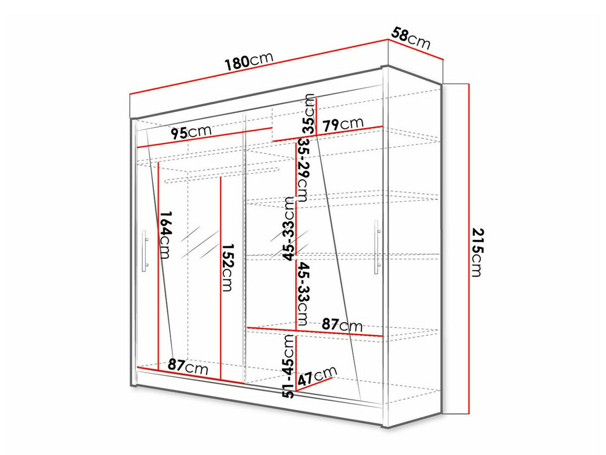Шкаф Closico 144 (Чёрный)