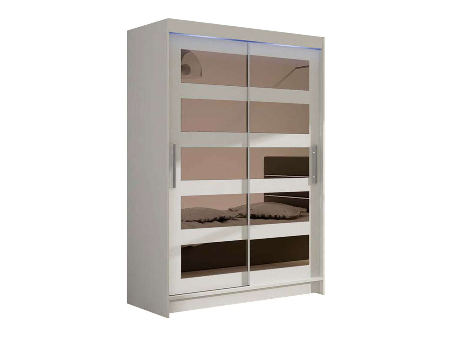 Skapis Closico Pacron IV (Balts)