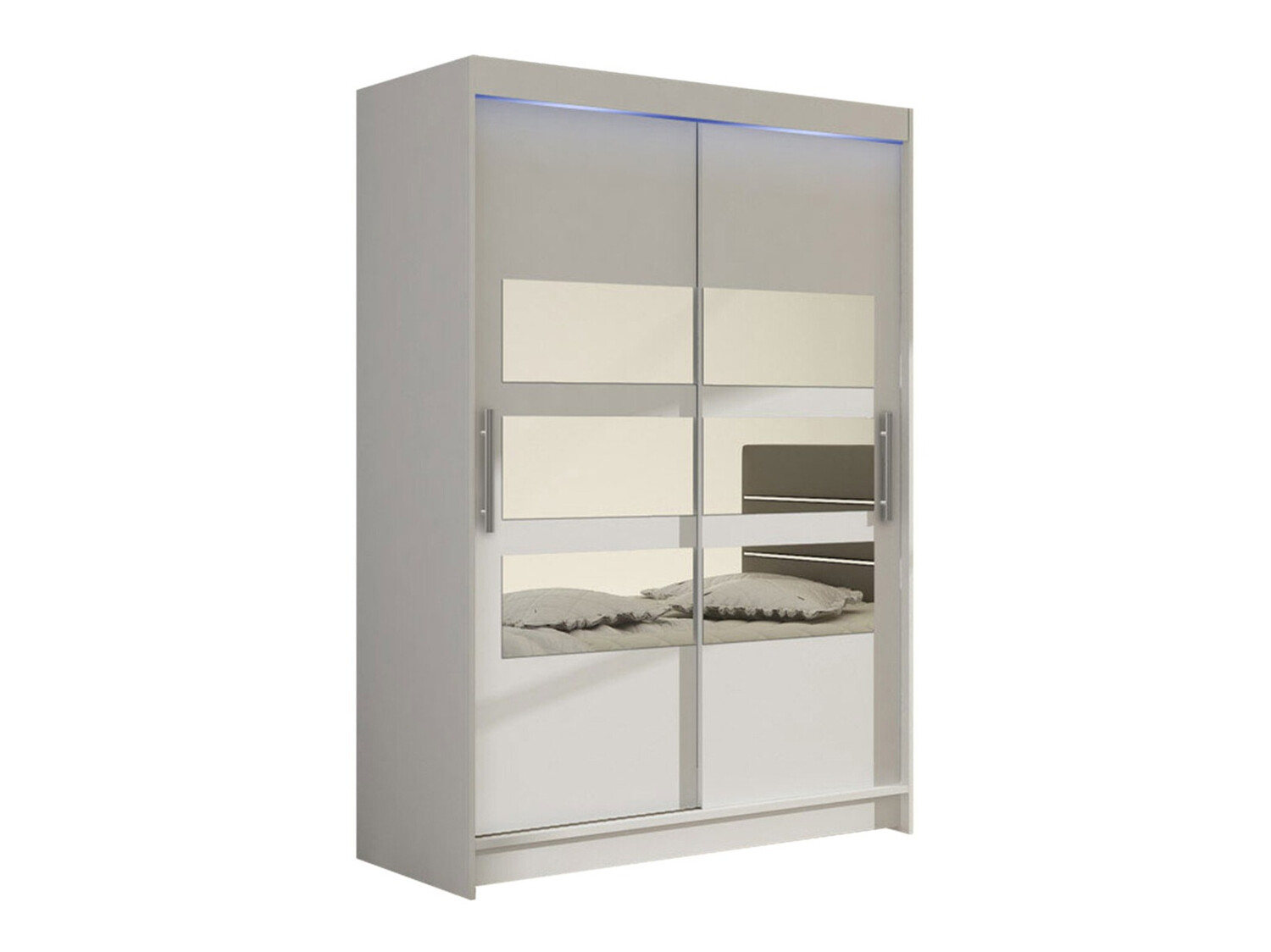 Skapis Closico Pacron V (Balts)