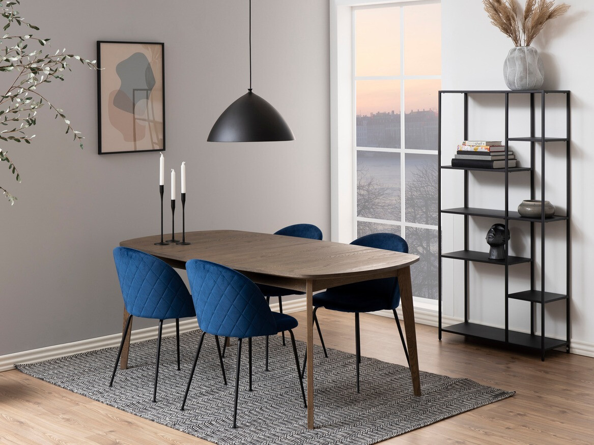 Krēsls Norsica 306 (Tumši zils + Melns)