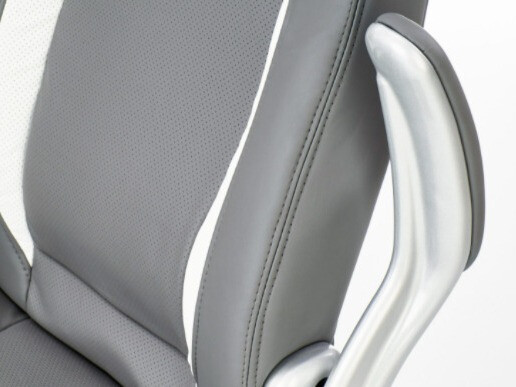 Офисный стул Houston 569 (Серый + Белый)