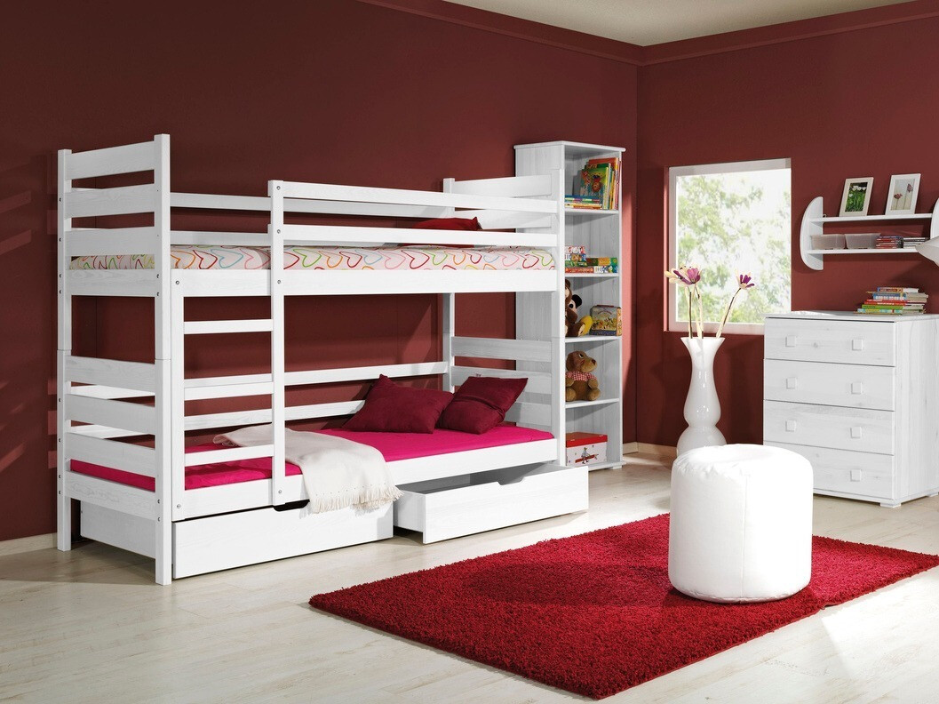 Двухъярусная кровать Ogden 100 (Белый)