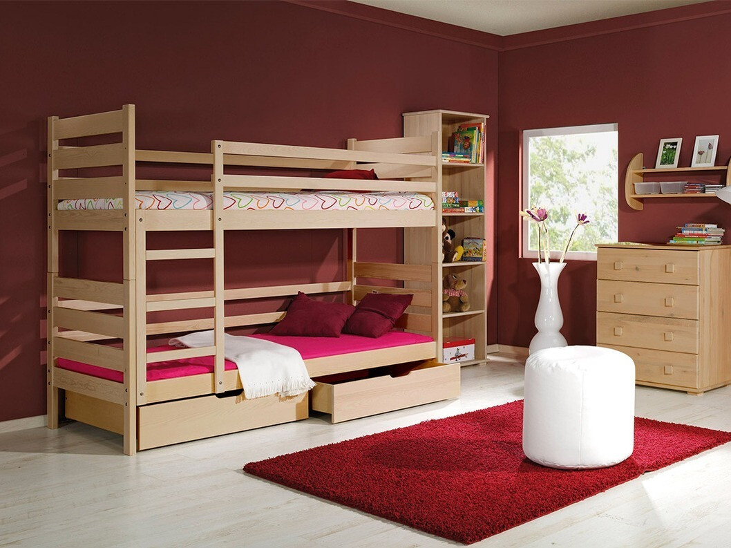 Двухъярусная кровать Ogden 100 (Сосна)