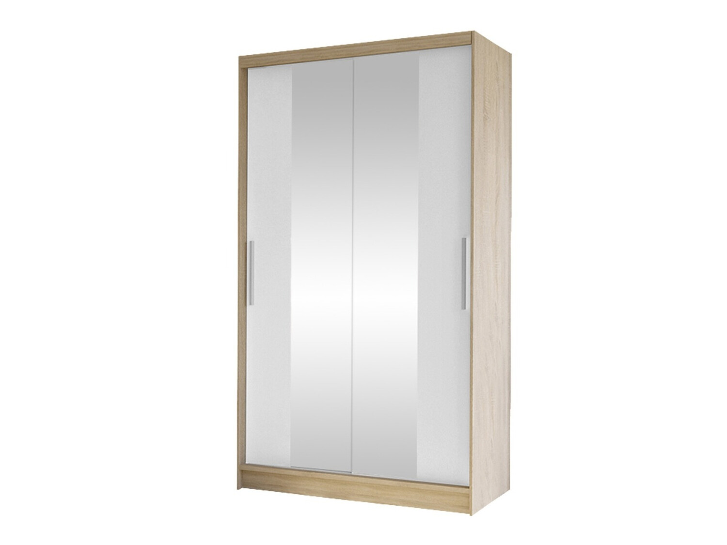 Skapis Closico 163 (Sonomas ozols + Balts)