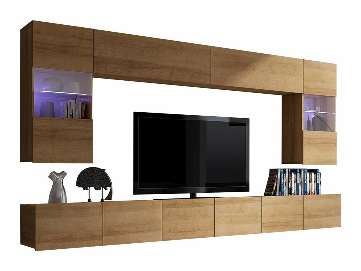 Viesistabas komplekts Tivdalu 105 (Zeltains ozols)