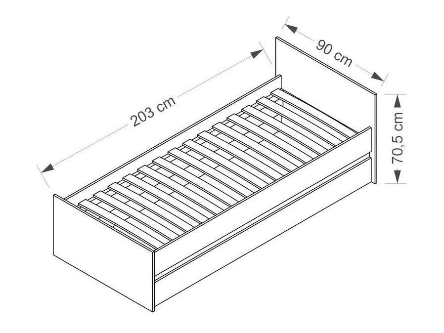 Gulta Cirdora 107 (Sonomas ozols)