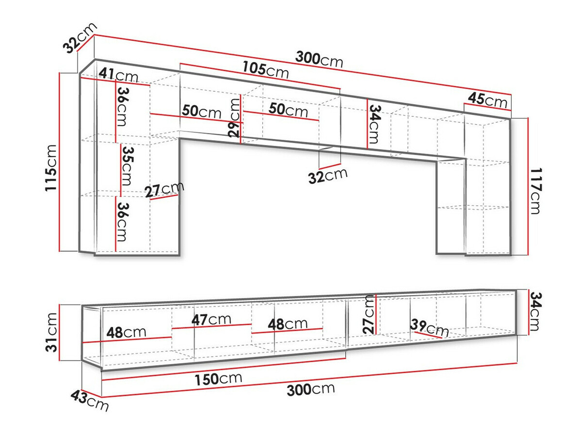 Набор для гостиной Tivdalu 135 (Золотистый дуб)