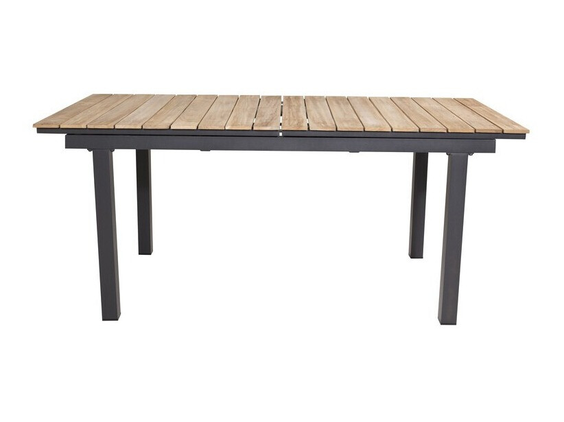 Садовый стол Dallas 2844 (Чёрный + Коричневый)