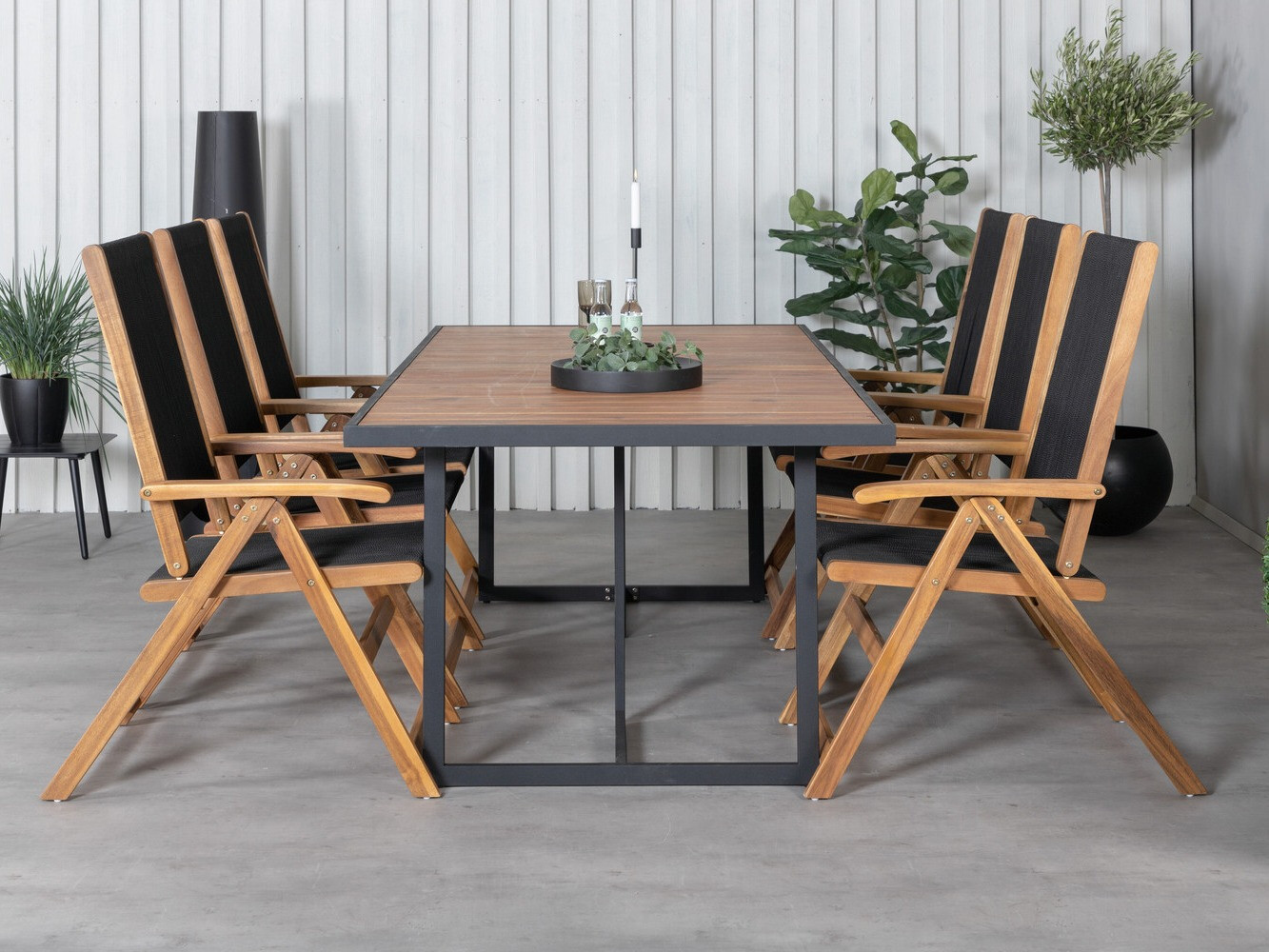 Стол и стулья Dallas 2905