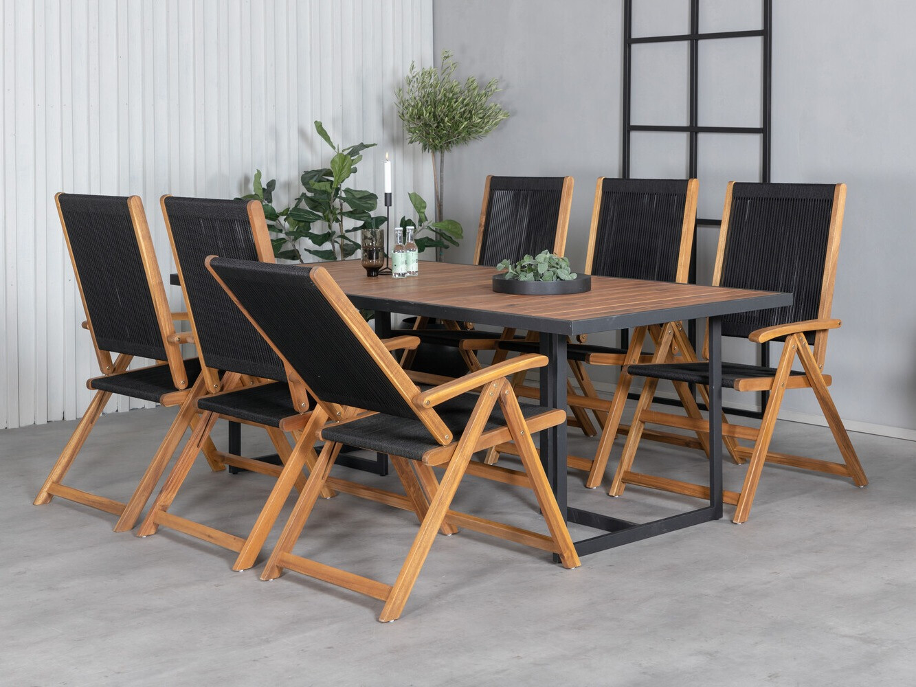 Стол и стулья Dallas 2905