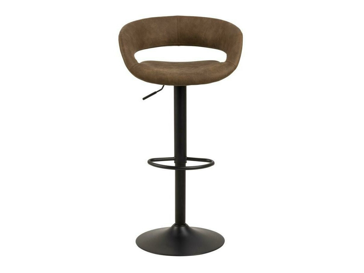Низкий барный стул Norsica 280 (Коричневый + Чёрный)