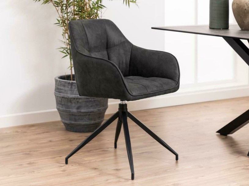 Krēsls Norsica 494 (Antracīts + Melns)