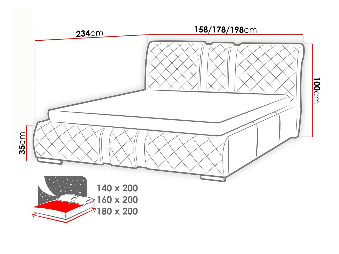 Кровать Baltimore 103