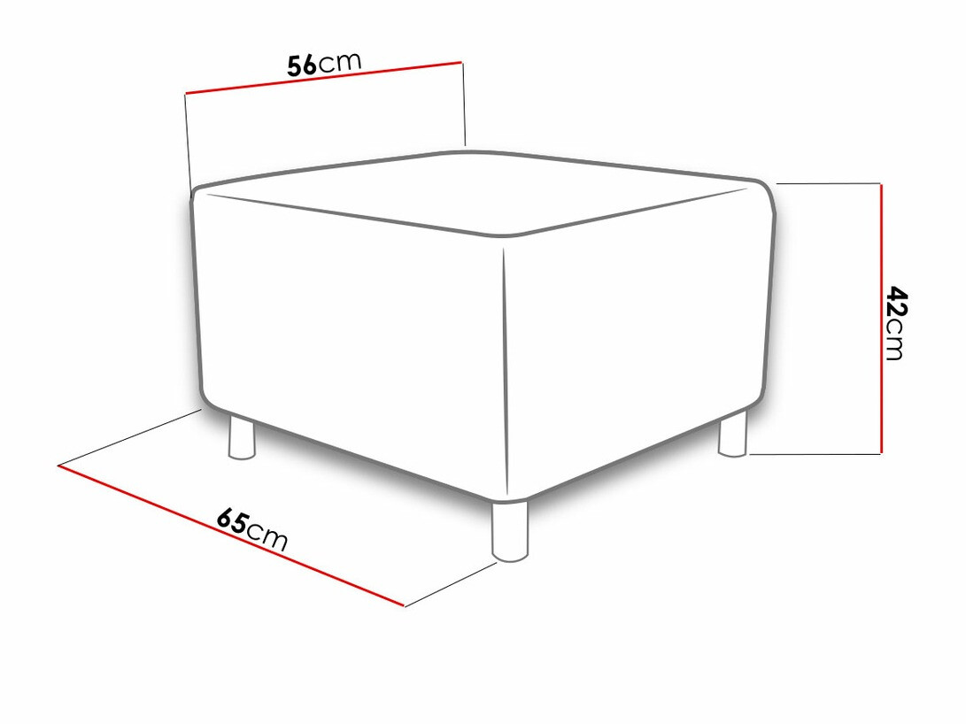 Pufs Comfivo 126 (Fresh 37)