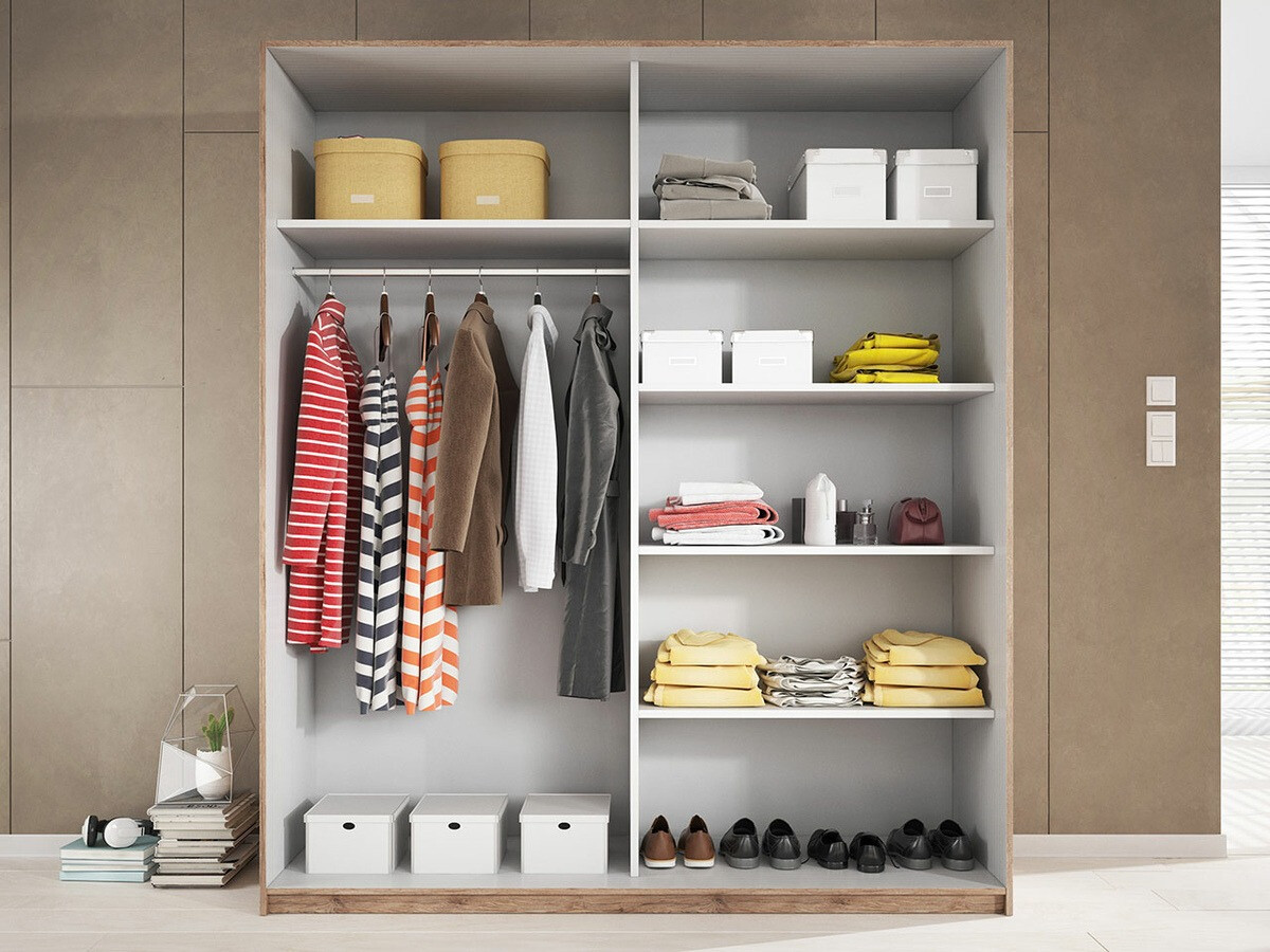 Skapis Levruvu 105 (Monastery ozols + Melns)