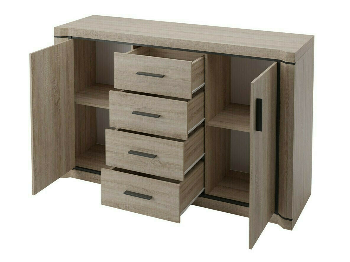 Viesistabas komplekts Lorelie 125 (Sonomas ozols)