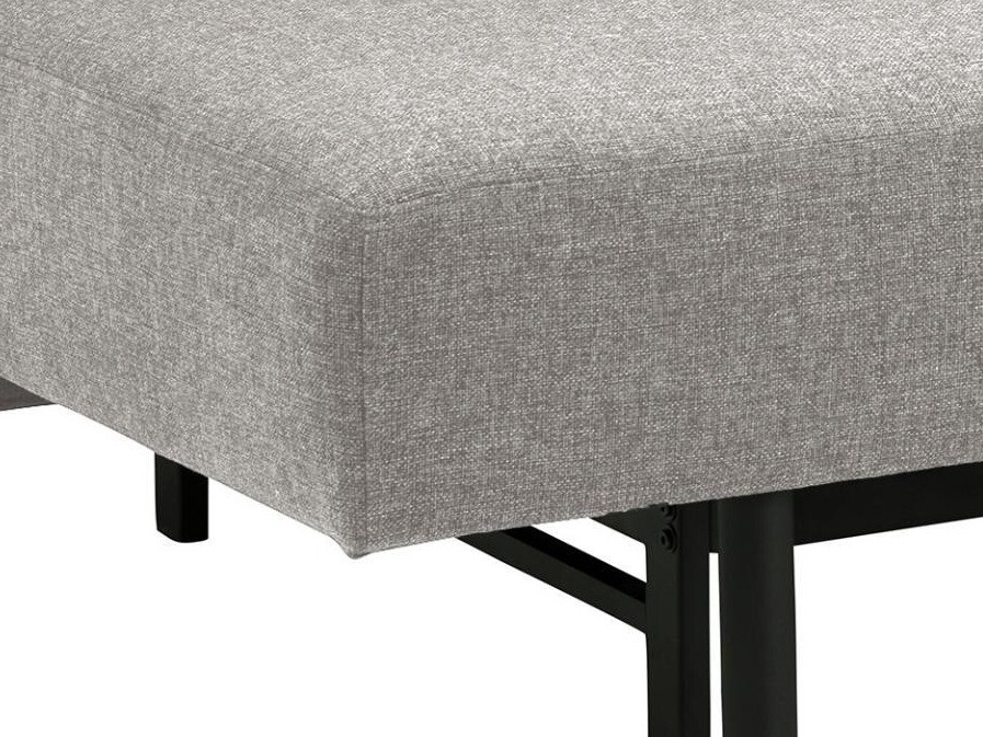 Dīvāns gulta Norsica 436 (Gaiši pelēks)